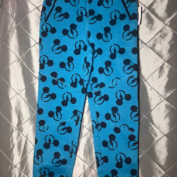 NWT Spotted Zebra Disney Mickey Mouse Blue Jogger with Zip Pockets Sz.‎ 1 *GS9 - Picture 1 of 5